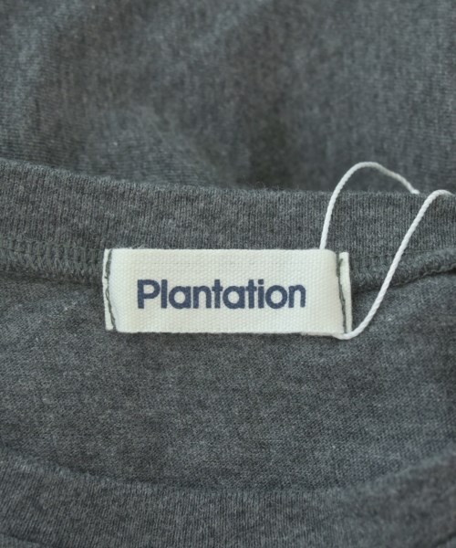 plantation（プランテーション）Tシャツ・カットソー グレー サイズ:M レディース/2200681596054