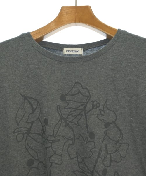plantation（プランテーション）Tシャツ・カットソー グレー サイズ:M レディース/2200681596054