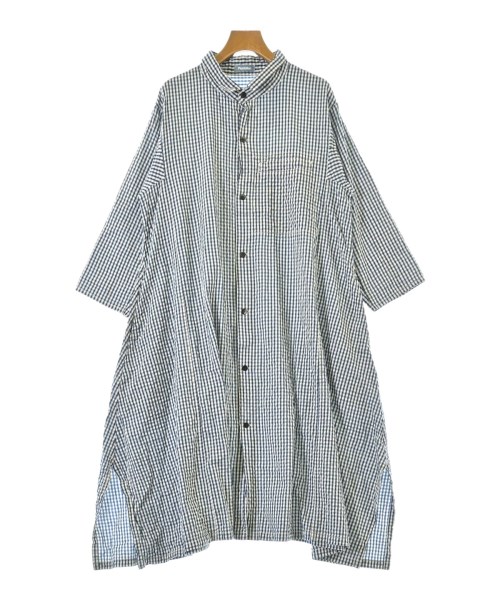 plantation(プランテーション)シャツワンピース 紺 サイズ:M/2200686471011