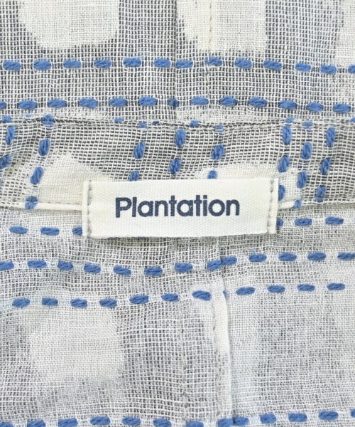 plantation（プランテーション）シャツワンピース グレー サイズ:M レディース/2200686471028