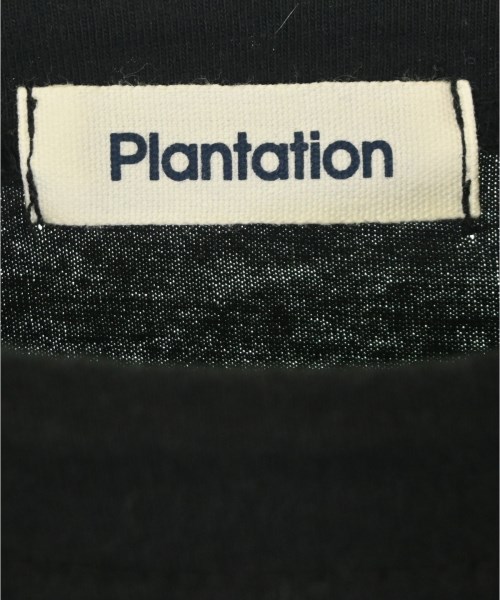 plantation（プランテーション）Tシャツ・カットソー 黒 サイズ:M レディース/2200686773023