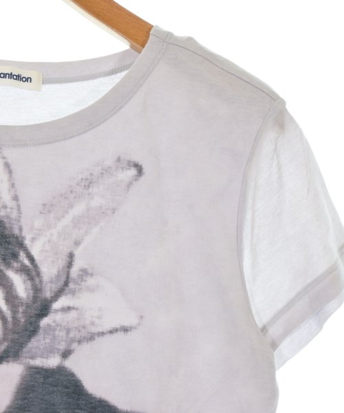 plantation（プランテーション）Tシャツ・カットソー グレー サイズ:M レディース/2200681315082