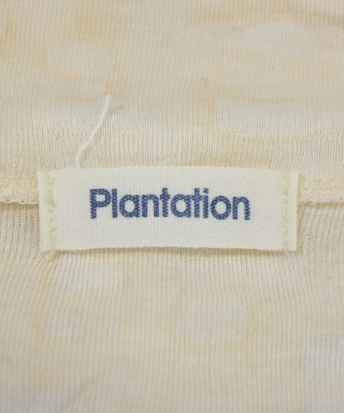 plantation（プランテーション）Tシャツ・カットソー ベージュ サイズ:M レディース/2200681315099