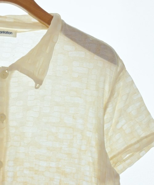 plantation（プランテーション）Tシャツ・カットソー ベージュ サイズ:M レディース/2200681315099