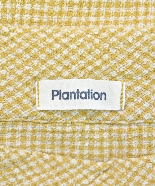 plantation（プランテーション）ブラウス 黄 サイズ:M レディース/2200684881027
