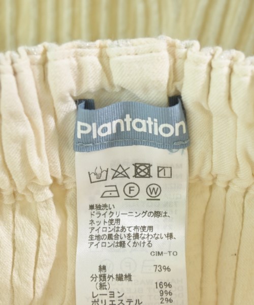 plantation（プランテーション）その他 白 サイズ:M レディース/2200687881086