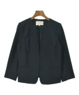 NATURAL BEAUTY（ナチュラルビューティー）ノーカラージャケット 紺 サイズ:38(M位) レディース/2200649690039
