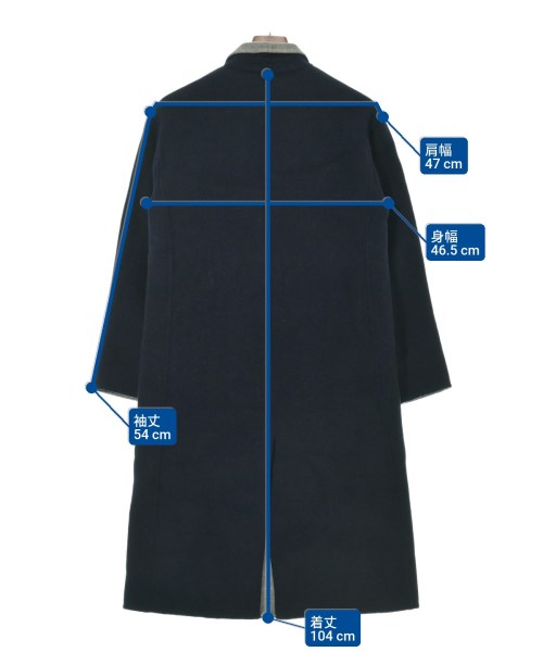 LAUTREAMONT（ロートレアモン）コート 紺 サイズ:38(M位) レディース/2200603038013