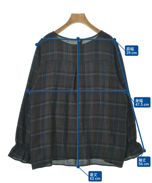 LAUTREAMONT（ロートレアモン）カジュアルシャツ 茶 サイズ:38(M位) レディース/2200634604034