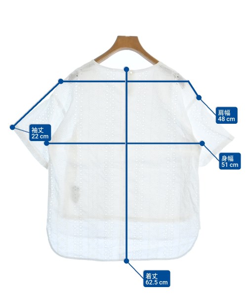 LAUTREAMONT（ロートレアモン）カジュアルシャツ 白 サイズ:F レディース/2200624127062