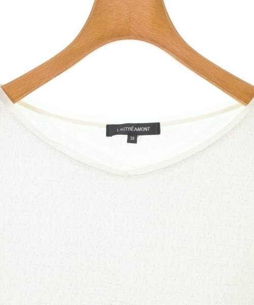 LAUTREAMONT（ロートレアモン）Tシャツ・カットソー 白 サイズ:38(M位) レディース/2200624127079