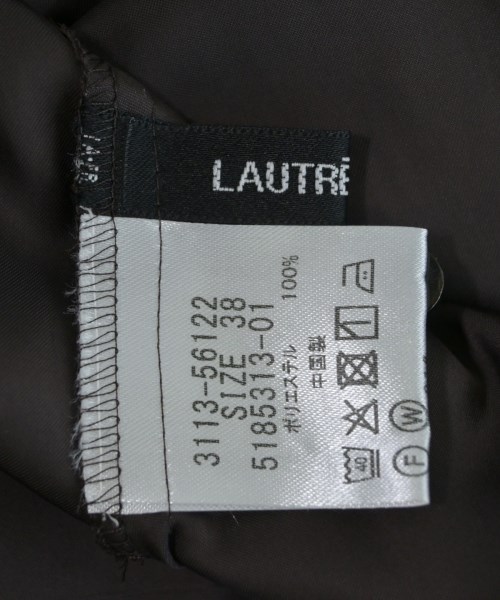 LAUTREAMONT（ロートレアモン）ブラウス 茶 サイズ:38(M位) レディース/2200627262043