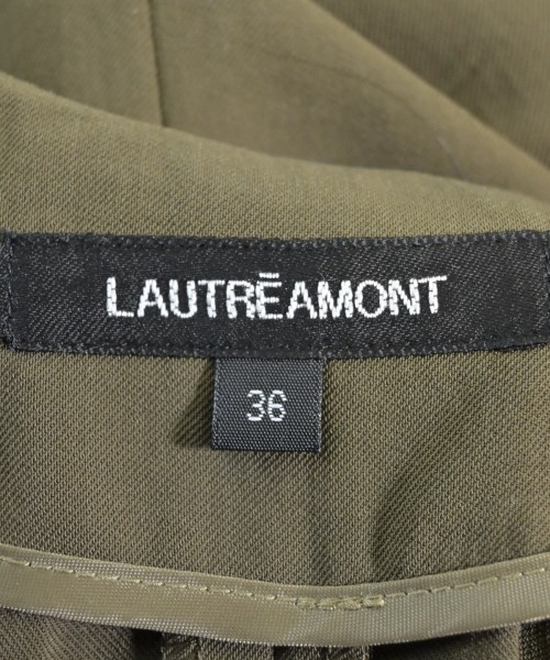 LAUTREAMONT（ロートレアモン）ワンピース カーキ サイズ:36(S位) レディース/2200640840112