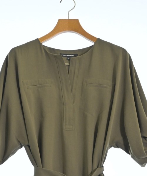 LAUTREAMONT（ロートレアモン）ワンピース カーキ サイズ:36(S位) レディース/2200640840112