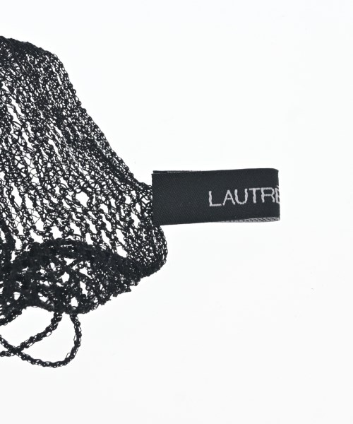 LAUTREAMONT（ロートレアモン）マフラー 黒 サイズ:- レディース/2200634362132