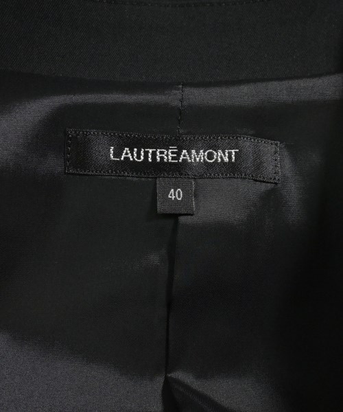 LAUTREAMONT（ロートレアモン）ジャケット 黒 サイズ:40(M位) レディース/2200612859029