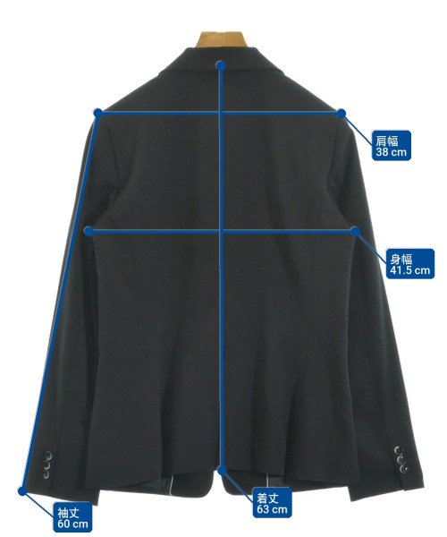 LAUTREAMONT（ロートレアモン）ジャケット 黒 サイズ:40(M位) レディース/2200612859029