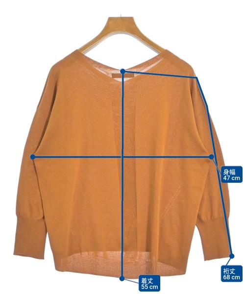 LAUTREAMONT（ロートレアモン）ニット・セーター 茶 サイズ:38(M位) レディース/2200626727062