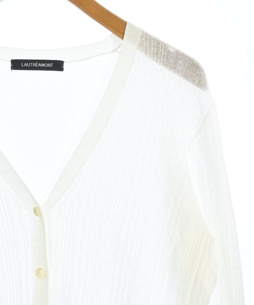 LAUTREAMONT（ロートレアモン）カーディガン 白 サイズ:38(M位) レディース/2200626727086