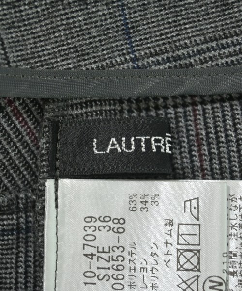 LAUTREAMONT（ロートレアモン）スラックス グレー サイズ:36(S位) レディース/2200626249014