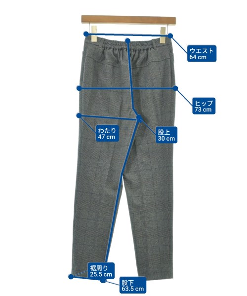 LAUTREAMONT（ロートレアモン）スラックス グレー サイズ:36(S位) レディース/2200626249014