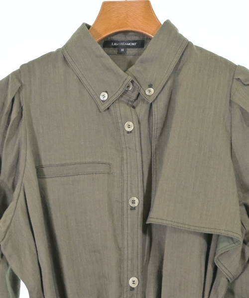 LAUTREAMONT（ロートレアモン）カジュアルシャツ カーキ サイズ:38(M位) レディース/2200617636014