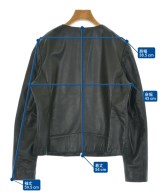 LAUTREAMONT（ロートレアモン）ライダース 黒 サイズ:38(M位) レディース/2200630660065