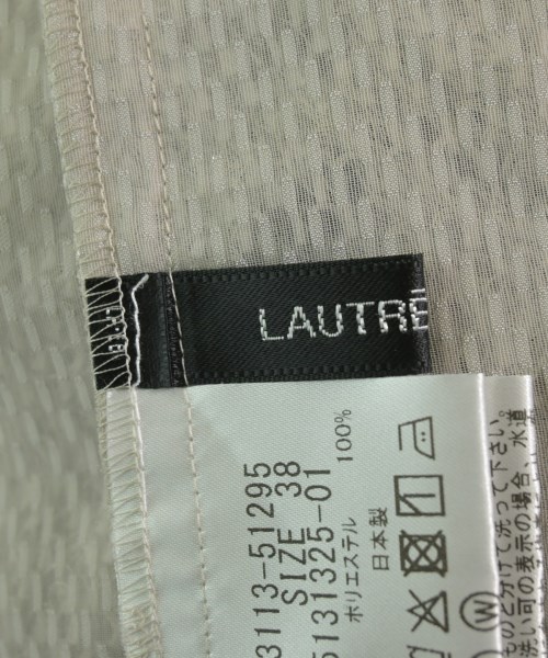 LAUTREAMONT（ロートレアモン）カジュアルシャツ グレー サイズ:38(M位) レディース/2200614009057