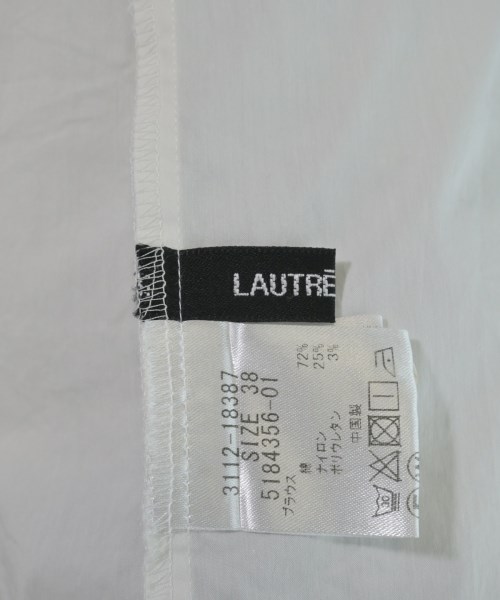 LAUTREAMONT（ロートレアモン）ドレスシャツ 白 サイズ:38(M位) レディース/2200618853045