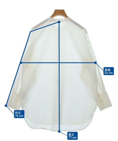 LAUTREAMONT（ロートレアモン）ドレスシャツ 白 サイズ:38(M位) レディース/2200618853045