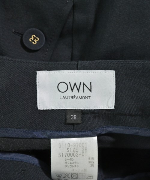 LAUTREAMONT（ロートレアモン）スラックス 黒 サイズ:38(M位) レディース/2200619953072