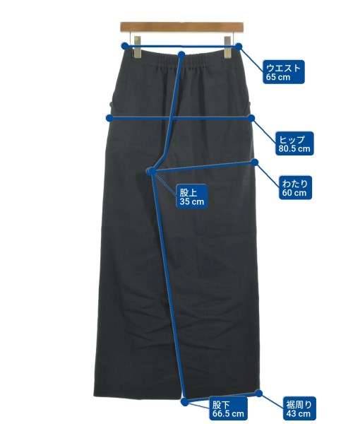 LAUTREAMONT（ロートレアモン）スラックス 黒 サイズ:38(M位) レディース/2200619953072