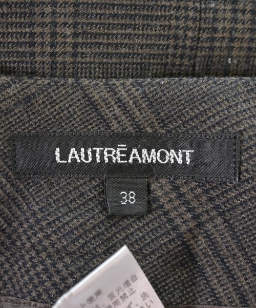 LAUTREAMONT（ロートレアモン）スラックス 茶 サイズ:38(M位) レディース/2200609207031