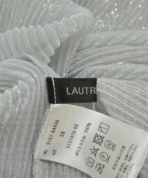 LAUTREAMONT（ロートレアモン）Tシャツ・カットソー シルバー サイズ:38(M位) レディース/2200612865013