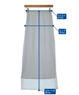 LAUTREAMONT（ロートレアモン）ロング・マキシ丈スカート シルバー サイズ:38(M位) レディース/2200612865020