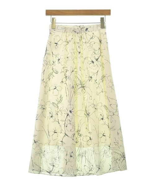 LAUTREAMONT（ロートレアモン）ロング・マキシ丈スカート 白 サイズ:36(S位) レディース/2200675339018