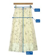 LAUTREAMONT（ロートレアモン）ロング・マキシ丈スカート 白 サイズ:36(S位) レディース/2200675339018