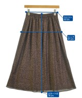 LAUTREAMONT（ロートレアモン）ロング・マキシ丈スカート 茶 サイズ:-(S位) レディース/2200689864063