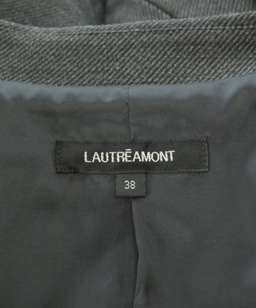LAUTREAMONT（ロートレアモン）テーラードジャケット グレー サイズ:38(M位) レディース/2200696573019