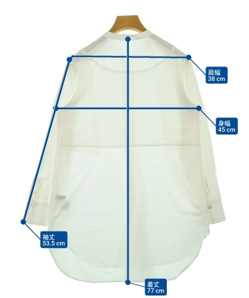 LAUTREAMONT（ロートレアモン）カジュアルシャツ 白 サイズ:38(M位) レディース/2200655695066