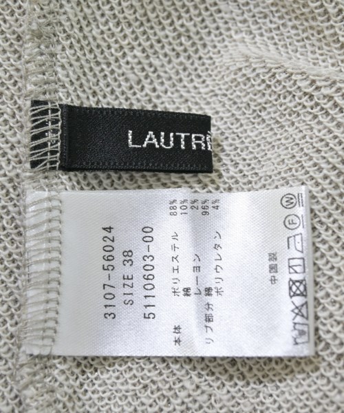 LAUTREAMONT（ロートレアモン）Tシャツ・カットソー グレー サイズ:38(M位) レディース/2200659408044