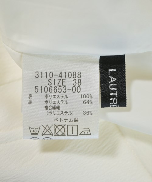 LAUTREAMONT（ロートレアモン）カーゴパンツ 白 サイズ:38(M位) レディース/2200705517034