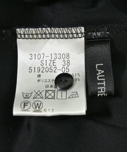 LAUTREAMONT（ロートレアモン）Tシャツ・カットソー 黒 サイズ:38(M位) レディース/2200714443010