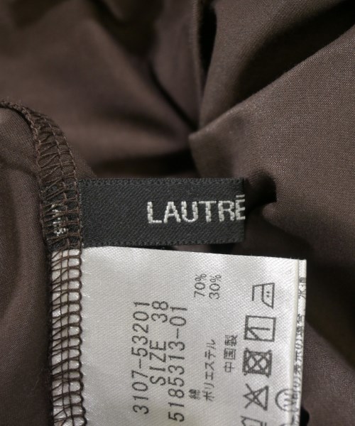 LAUTREAMONT（ロートレアモン）Tシャツ・カットソー 茶 サイズ:38(M位) レディース/2200718237080