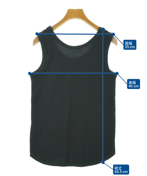 LAUTREAMONT（ロートレアモン）タンクトップ 黒 サイズ:38(M位) レディース/2200635959041