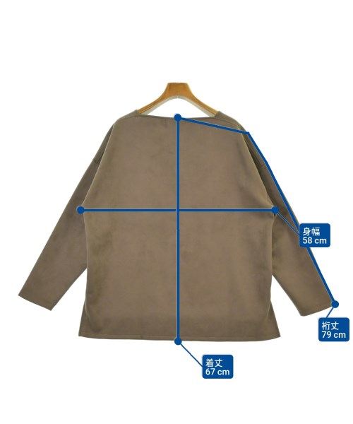 LAUTREAMONT（ロートレアモン）Tシャツ・カットソー 茶 サイズ:40(M位) レディース/2200645621112