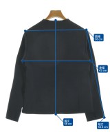 LAUTREAMONT（ロートレアモン）ノーカラージャケット 紺 サイズ:38(M位) レディース/2200635431042