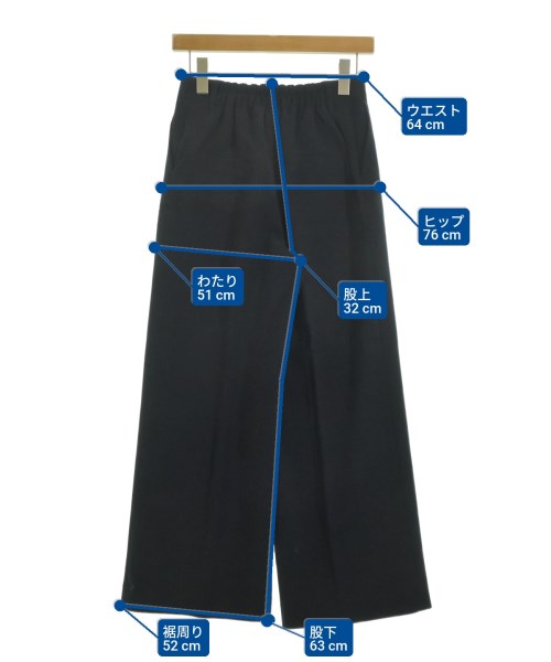 LAUTREAMONT（ロートレアモン）スラックス 紺 サイズ:38(M位) レディース/2200635431059