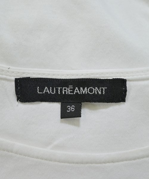 LAUTREAMONT（ロートレアモン）Tシャツ・カットソー 白 サイズ:36(S位) レディース/2200639082066