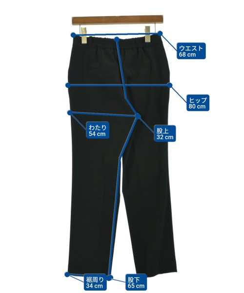 LAUTREAMONT（ロートレアモン）スラックス 黒 サイズ:38(M位) レディース/2200639264035